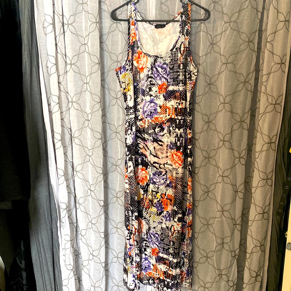 Cute and stretchy urban maxi dress